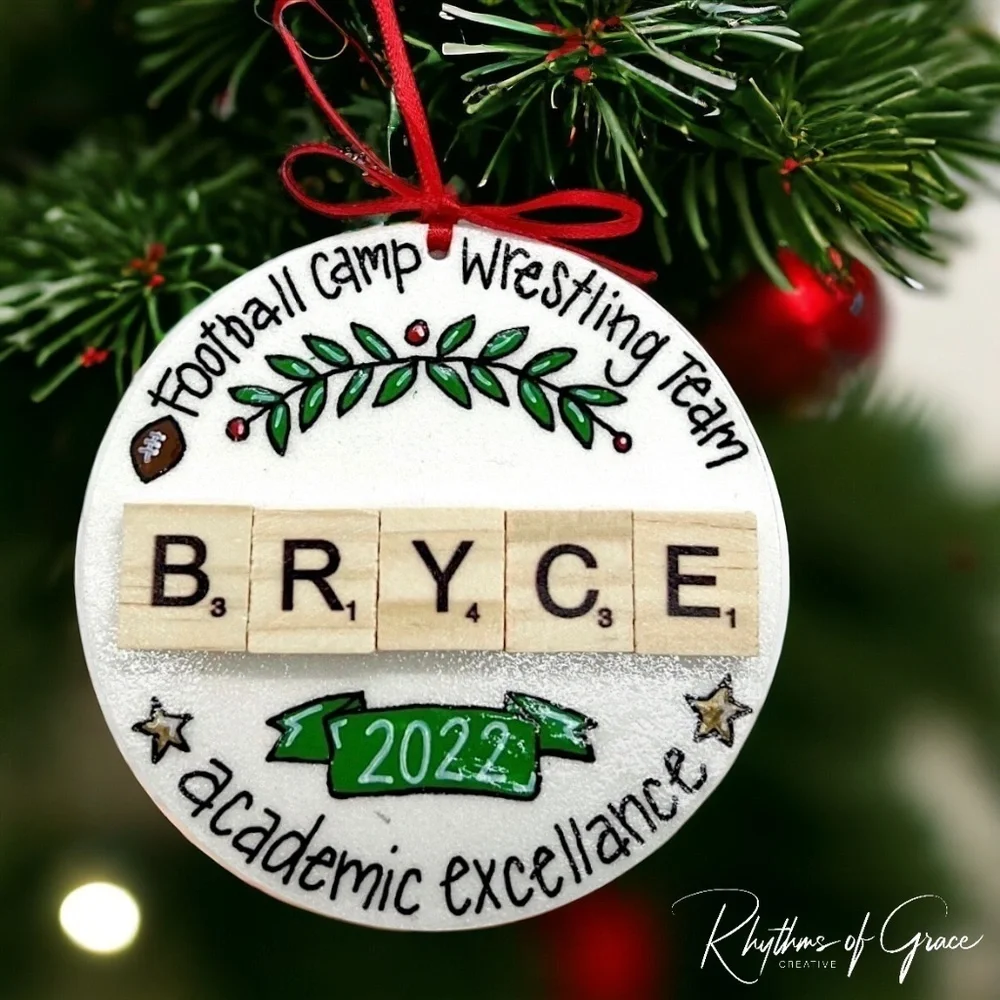 Custom Handmade Christmas Ornament: Yearly Highlights & Personalization Your Way